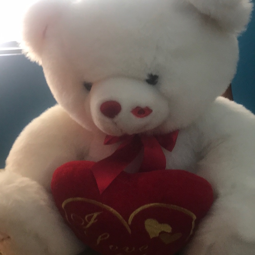 White Fluffy Bear